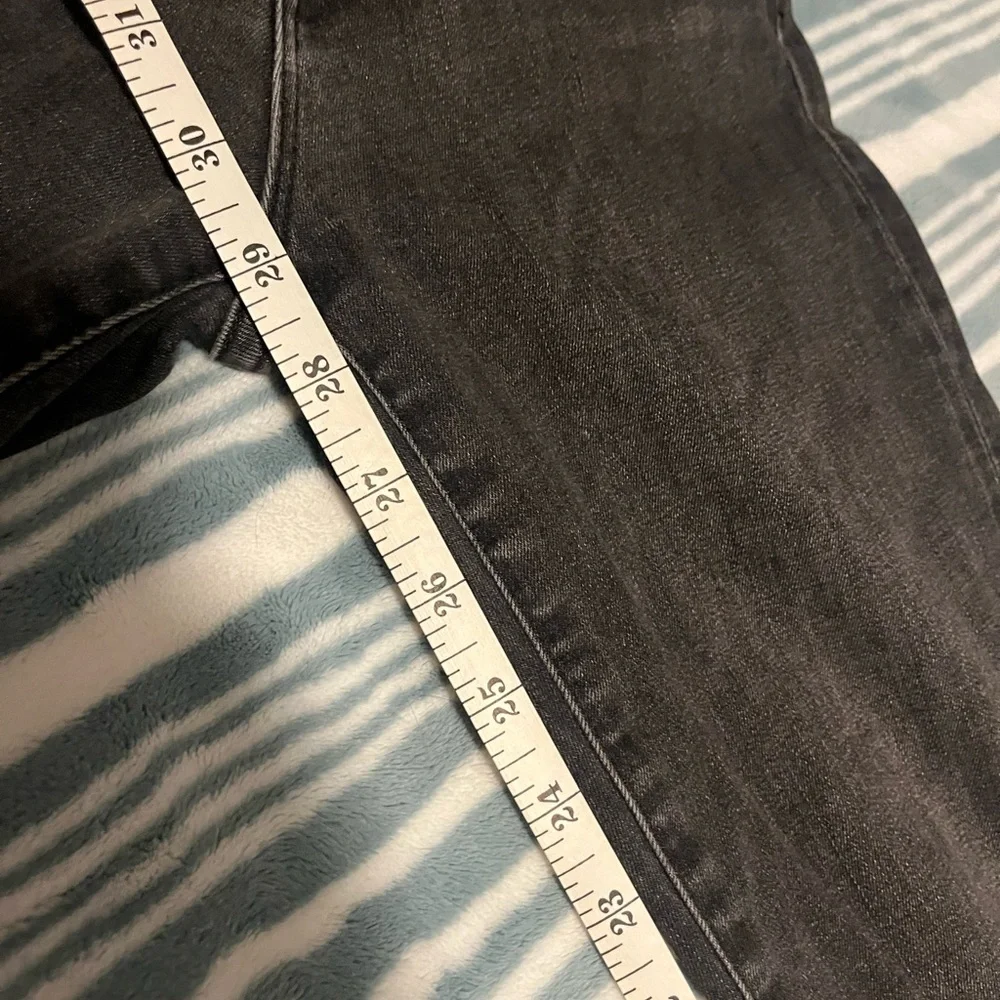 All Saints Grace Faded Black Skinny Jeans Size 27